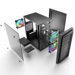 Revenger FIRE Mid Tower RGB Gaming Case