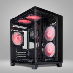 Revenger Base Dynamic Mini 5 ARGB Mid Tower Black Micro ATX Gaming Desktop Case Revenger Base Dynamic Mini 5 ARGB Mid Tower Black Micro ATX Gaming Desktop Case
