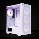 Revenger BOMBER MESH RGB Mid Tower WHITE ATX Gaming Desktop Casing