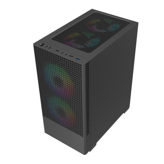Revenger FIRE 2 Mesh DESKTOP GAMING CASE WITH 350 WATT PSU