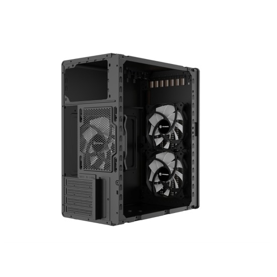 Revenger WOODPECKER ARGB m-ATX Black Gaming Casing