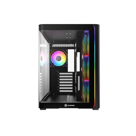 Revenger Air Tank BTF 4 ARGB Infinity Fan Black Gaming Casing (Curved Tempered Glass Window)