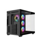 Revenger Air Tank BTF 4 ARGB Infinity Fan Black Gaming Casing (Curved Tempered Glass Window)
