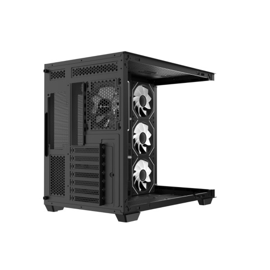 Revenger Air Tank BTF 4 ARGB Infinity Fan Black Gaming Casing (Curved Tempered Glass Window)