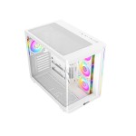 Revenger Air Tank BTF 4 ARGB Infinity Fan White Gaming Casing (Curved Tempered Glass Window)