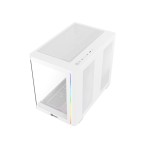 Revenger Air Tank BTF 4 ARGB Infinity Fan White Gaming Casing (Curved Tempered Glass Window)