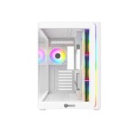 Revenger Air Tank BTF 4 ARGB Infinity Fan White Gaming Casing (Curved Tempered Glass Window)