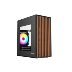 Revenger WOODPECKER ARGB m-ATX Black Gaming Casing