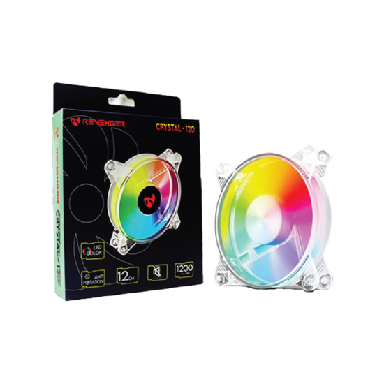 Revenger CRYSTAL 120mm ARGB Casing Cooler Fan