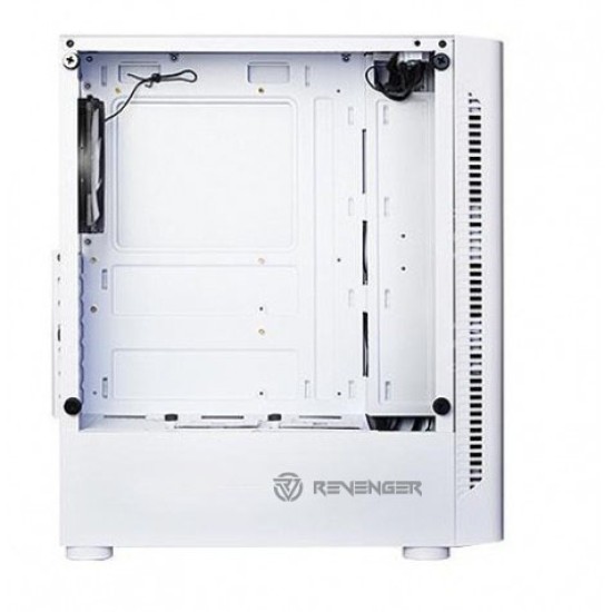 Revenger HAWA Mesh ATX Mid-Tower High Airflow Gaming Case White