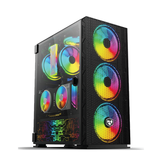 Revenger X8 Mesh Front RGB Mid Tower Gaming Casing