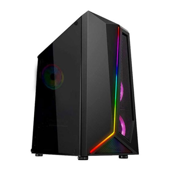 REVENGER EVESKY Tempered Glass RGB Gaming Casing REVENGER EVESKY Tempered Glass RGB Gaming Casing