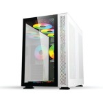 Revenger Leo Dynamic Mid-Tower Atx Gaming Casing With Remote controlled  7 Argb Fan