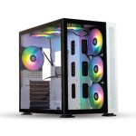 Revenger Leo Dynamic Mid-Tower Atx Gaming Casing With Remote controlled  7 Argb Fan