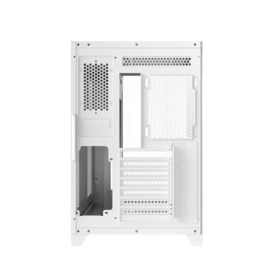 Revenger Air Box 7 ARGB Infinity Fans with Remote Controller Full Tower White Desktop Gaming Case (Tempered Glass Window)
